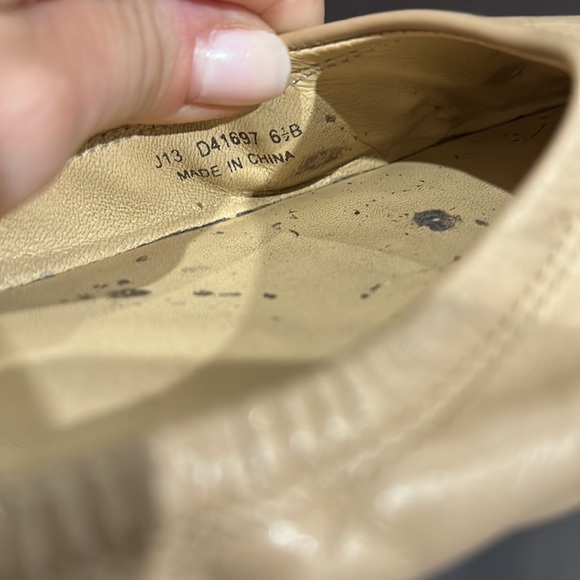 Cole Haan Beige Leather Ballet Flats Size 6.5 - Picture 5 of 5